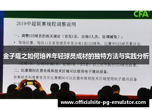 金子隆之如何培养年轻球员成材的独特方法与实践分析